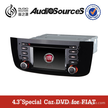 4.3" 1 DIN DVD GPS for FIAT Car